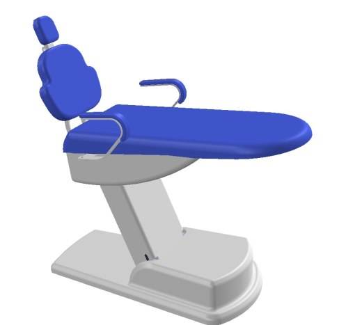 牙科椅机构 3D CAD 文件缩略图